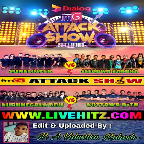 FM Derana Attack Show Studio With 4 Bands 2020-08-21 Live Show Image