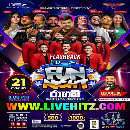 Idea Fun Night With Flash Back Live In Ragama 2023-01-21 Live Show Image