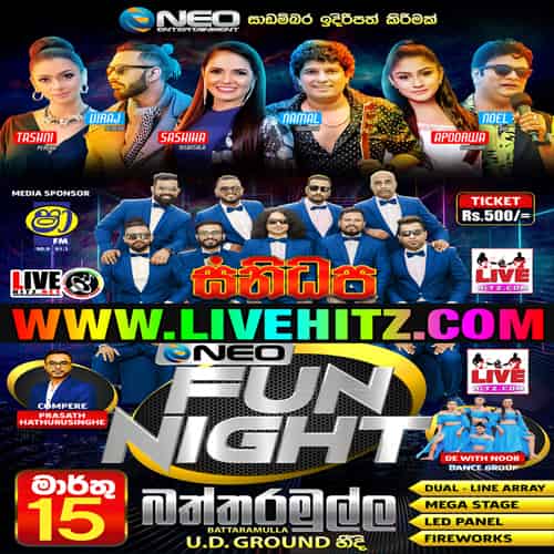 NEO Fun Night With Sanidapa Live In Battaramulla 2024-03-15 Live Show Image